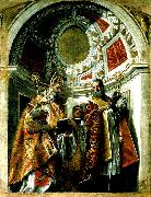 Paolo  Veronese ss. geminianus and severus and severus Sweden oil painting artist